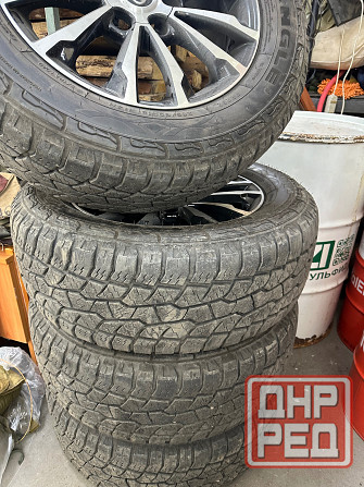 Продам диски с резиной в идеале r18 6*139.6 Стояли на Prado Донецк - изображение 4