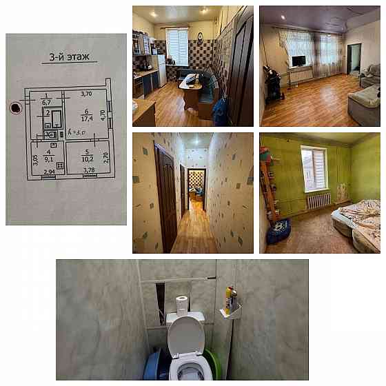 2 к.кв. пос. Бажанова с мебелью торг Макеевка