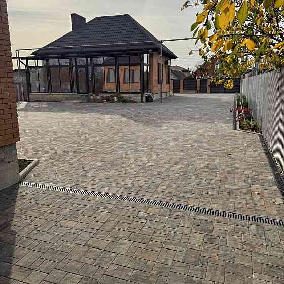 Тротуарная плитка, фэм плитка, бордюры, поребрики Донецк