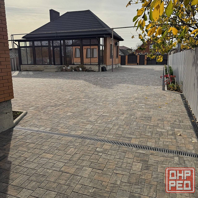 Тротуарная плитка, фэм плитка, бордюры, поребрики Донецк - изображение 4