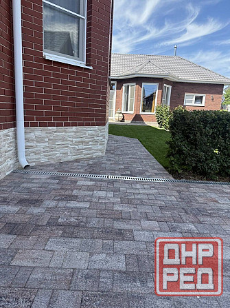 Тротуарная плитка, фэм плитка, бордюры, поребрики Донецк - изображение 2