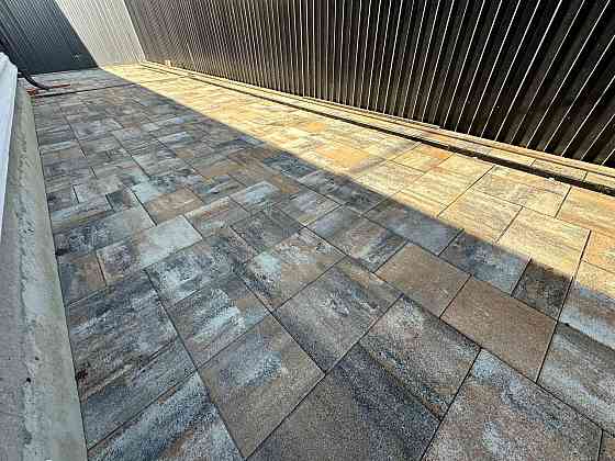 Тротуарная плитка, фэм плитка, бордюры, поребрики Донецк