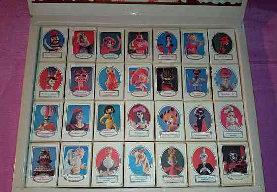 Редкий сувенирный набор спичек театр кукол образцова ссср Донецк