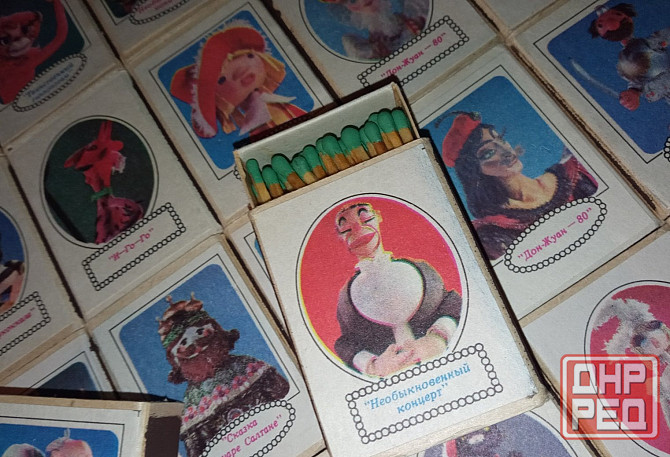 Редкий сувенирный набор спичек театр кукол образцова ссср Донецк - изображение 4