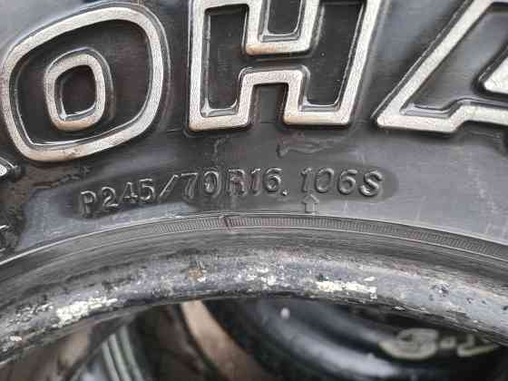 Продаю комплект всесезонной резины 245 70 16 Донецк