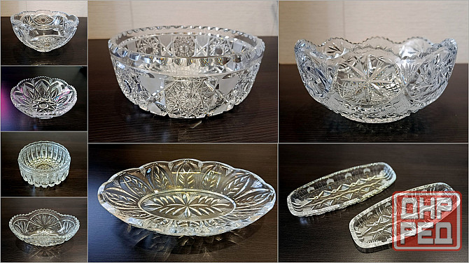 Винтаж. Классические хрустальные вазы. Донецк - изображение 1