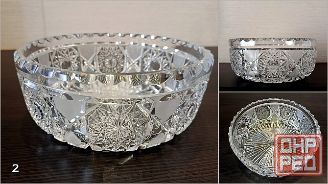 Винтаж. Классические хрустальные вазы. Донецк - изображение 3