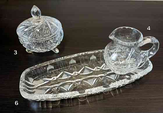 Винтаж. Хрустальные вазы, вазочки. Донецк