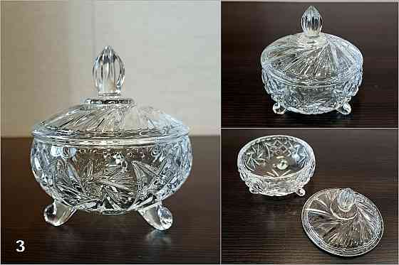 Винтаж. Хрустальные вазы, вазочки. Донецк