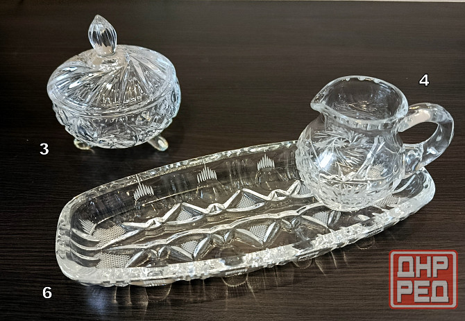 Винтаж. Хрустальные вазы, вазочки. Донецк - изображение 7