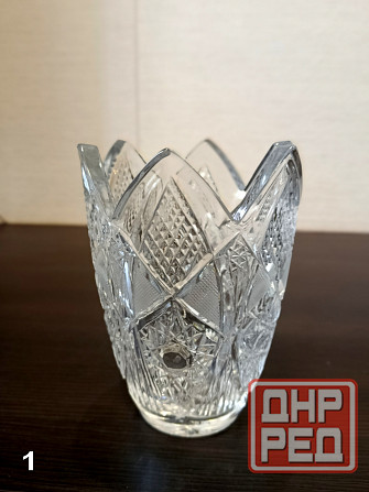 Винтаж. Хрустальные вазы, вазочки. Донецк - изображение 2