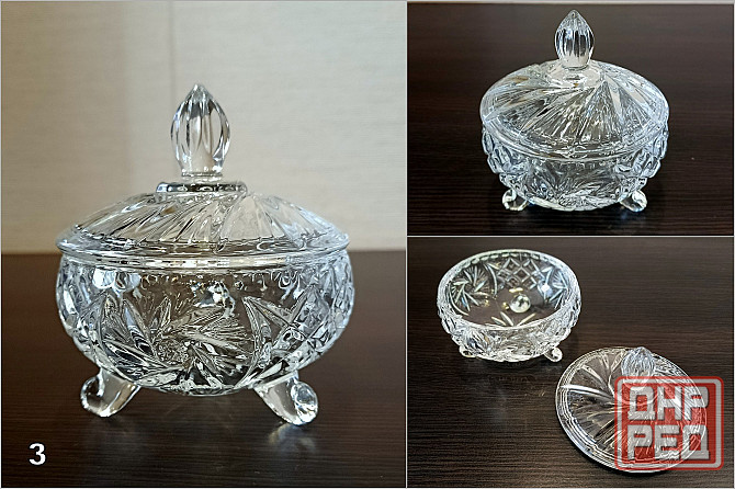 Винтаж. Хрустальные вазы, вазочки. Донецк - изображение 5