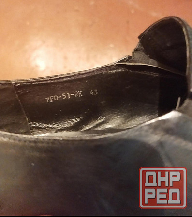 Туфли мужские, кожаные, tezoro Макеевка - изображение 4