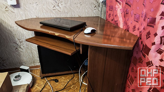 Отдам бесплатно угловой компьютерный стол Донецк - изображение 3
