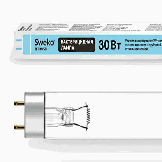 Лампа бактерицидная ультрафиолетовая 30Вт Донецк