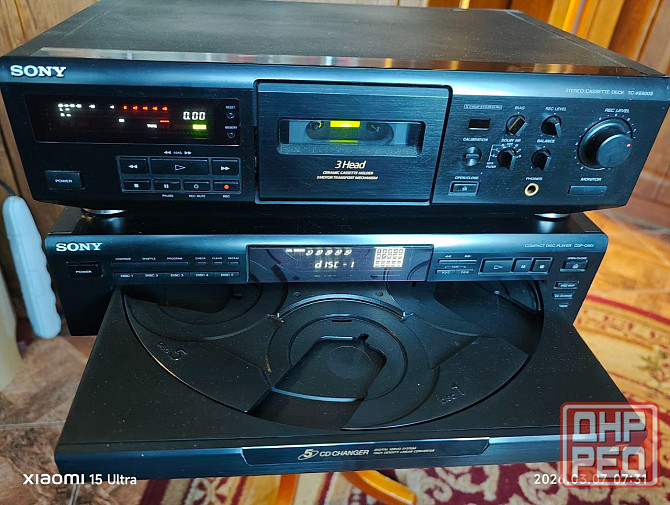 продам cd и деку sony Макеевка - изображение 2