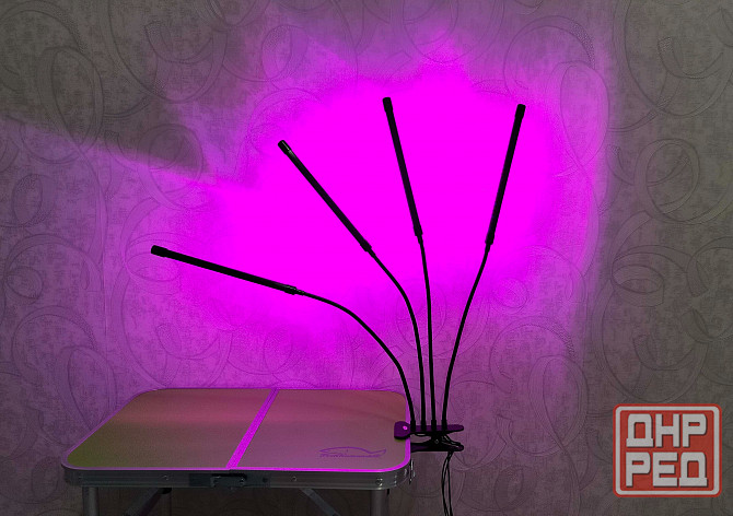 Фитолампа для растений полного спектра (4 лампы) Донецк - изображение 1