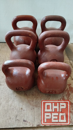 Гири 16 24 32 кг парные Донецк - изображение 1