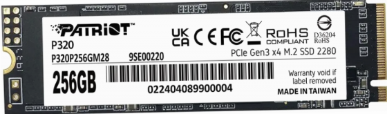 Твердотельный накопитель Ssd 256gb Patriot P320 (P320p256gm28) (арт-7595) Макеевка