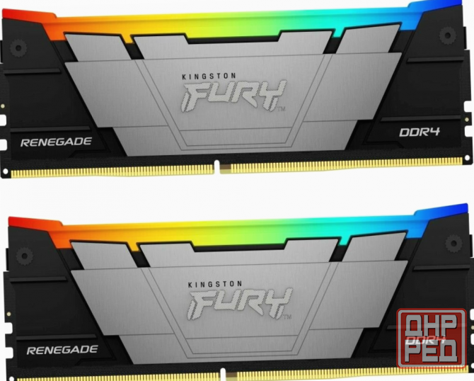 Оперативная память Kingston Fury Renegade Rgb (Kf432c16rb12ak2/32) (2x16gb Kit) (арт-3674) Макеевка - изображение 1