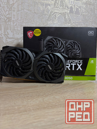 Видеокарта MSI RTX 3050 Ventus 2x OC 8GB Донецк - изображение 1