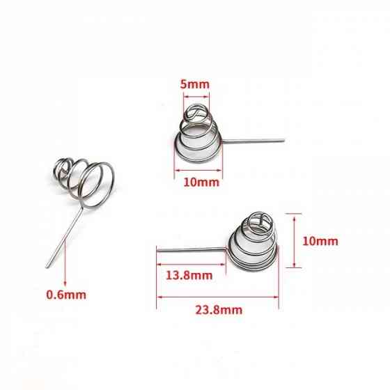 Никелевые пружинные контакты в батарейный отсек типа пальчик и микропальчик Донецк