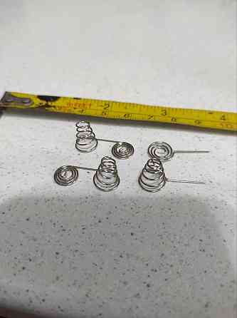 Никелевые пружинные контакты в батарейный отсек типа пальчик и микропальчик Донецк