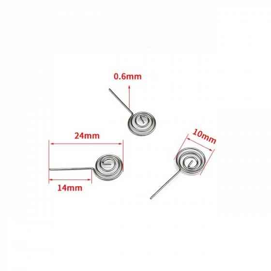 Никелевые пружинные контакты в батарейный отсек типа пальчик и микропальчик Донецк