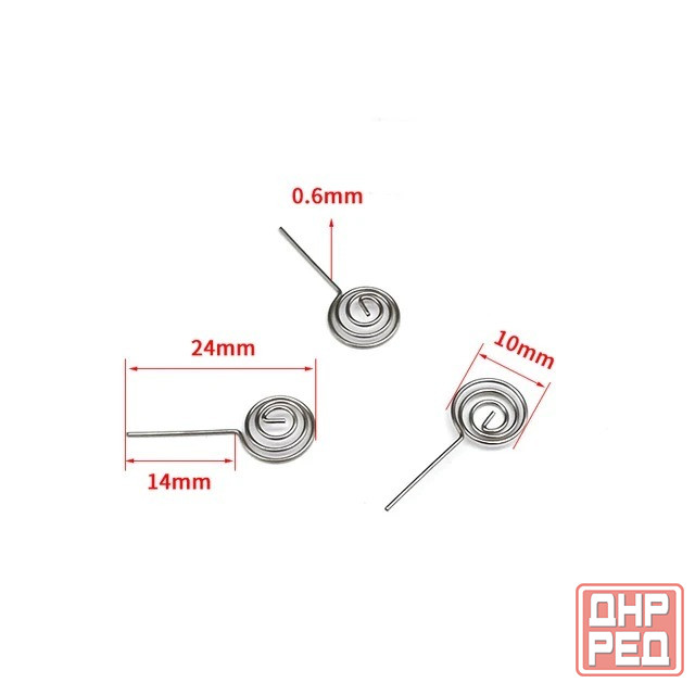 Никелевые пружинные контакты в батарейный отсек типа пальчик и микропальчик Донецк - изображение 6