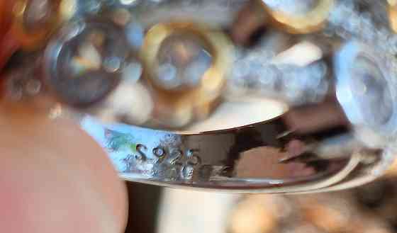 Кольцо серебряное Донецк