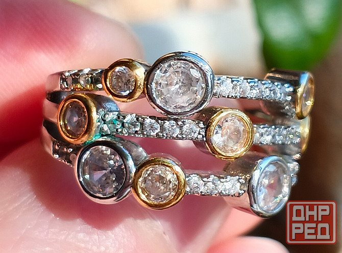 Кольцо серебряное Донецк - изображение 1