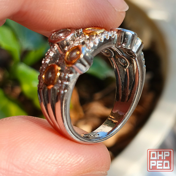 Кольцо серебряное Донецк - изображение 4