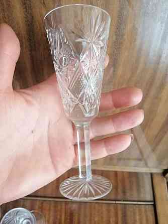 Продам рюмки бокалы фужеры хрусталь ссср Донецк