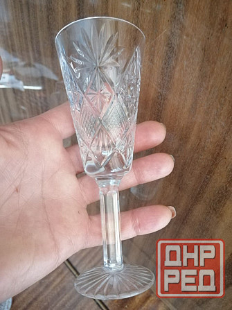 Продам рюмки бокалы фужеры хрусталь ссср Донецк - изображение 2