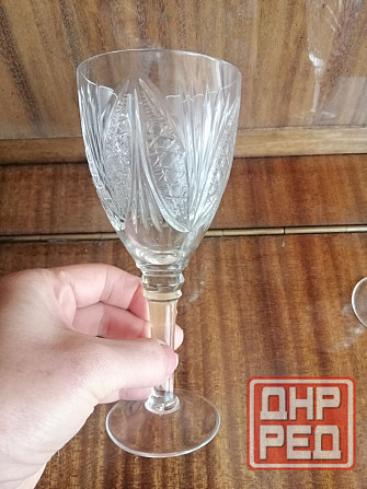 Продам бокал фужер рюмку хрусталь ссср Донецк - изображение 2