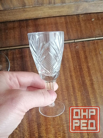 Продам бокал фужер рюмку хрусталь ссср Донецк - изображение 3