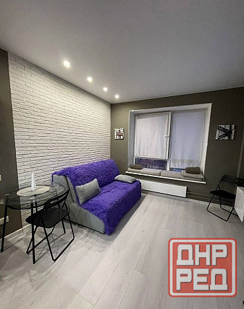 Сдается квартира-студия м-н Зеленый Макеевка - изображение 1