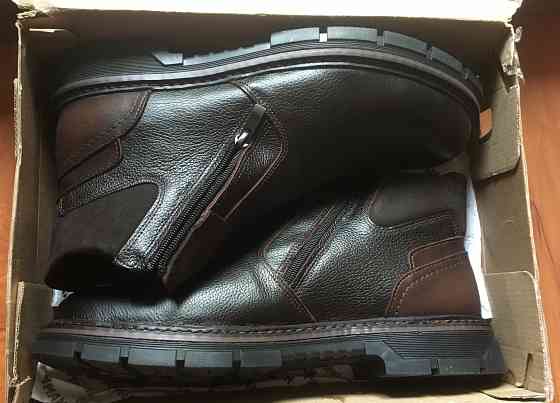 Ботинки зимние кожа Донецк