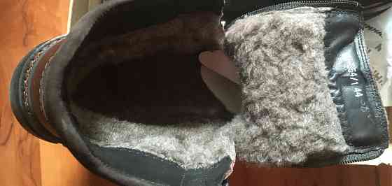 Ботинки зимние кожа Донецк