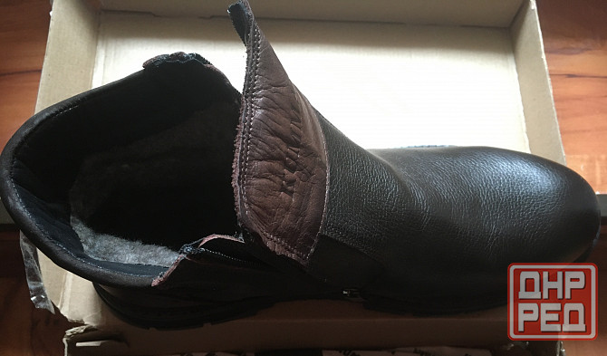 Ботинки зимние кожа Донецк - изображение 2