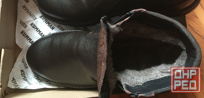 Ботинки зимние кожа Донецк - изображение 3