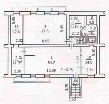 Помещение 168м2 ул. Оборонная Луганск