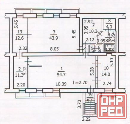 Помещение 168м2 ул. Оборонная Луганск - изображение 2