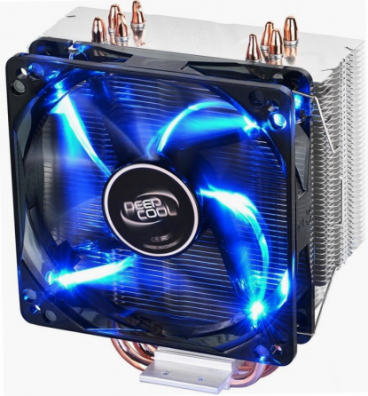 Кулер для процессора Deepcool Dp-Mch4-Gmx400p-Bl Gammaxx 400 Blue Basic 150w Soc-Am5/Am4/1151/1200/1 Макеевка