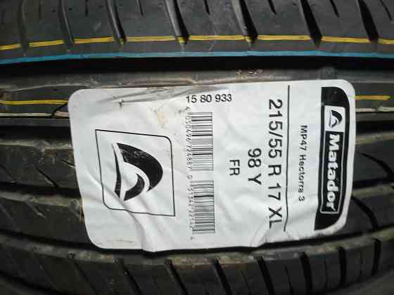 Продаю комплект новой летней резины 215 55 17,матадор Донецк