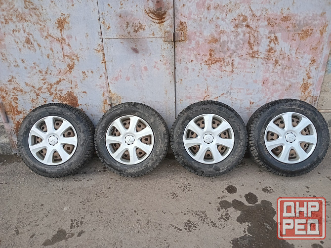 Продаю комплект колёс р 16 с зимней резиной Донецк - изображение 1