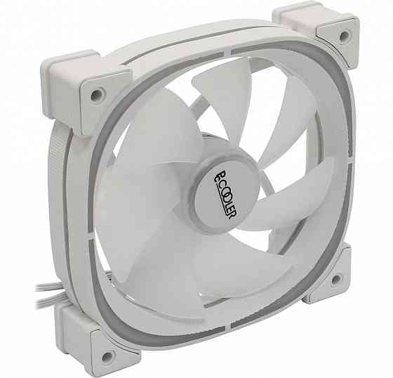 Вентилятор Pccooler Ef120 Argb White 4pin Pwm + 3pin Argb, 600-1500 об/мин Retail (арт-7366) Макеевка