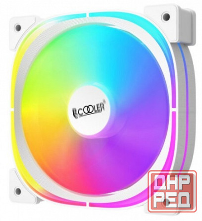 Вентилятор Pccooler Ef120 Argb White 4pin Pwm + 3pin Argb, 600-1500 об/мин Retail (арт-7366) Макеевка - изображение 2