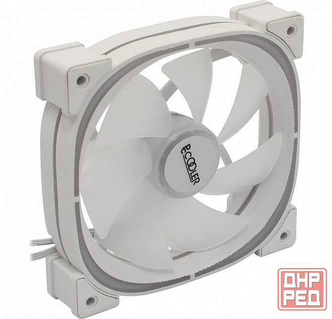 Вентилятор Pccooler Ef120 Argb White 4pin Pwm + 3pin Argb, 600-1500 об/мин Retail (арт-7366) Макеевка - изображение 1