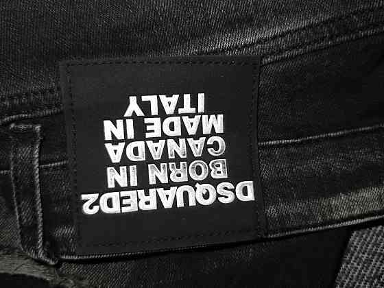 Джинсы черные dsquared2 S71LB0589 S30342 slim Донецк